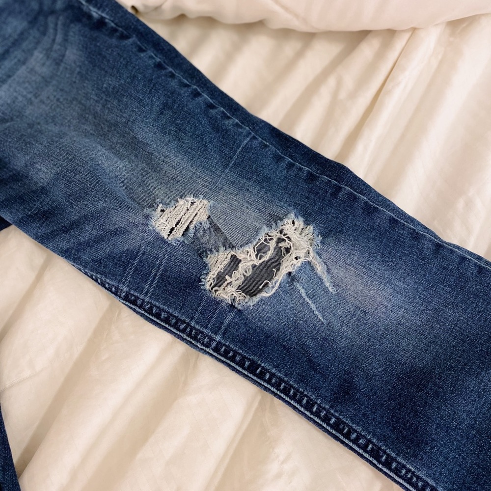 ☼ dark wash high rise jeans - Picture 9 of 12